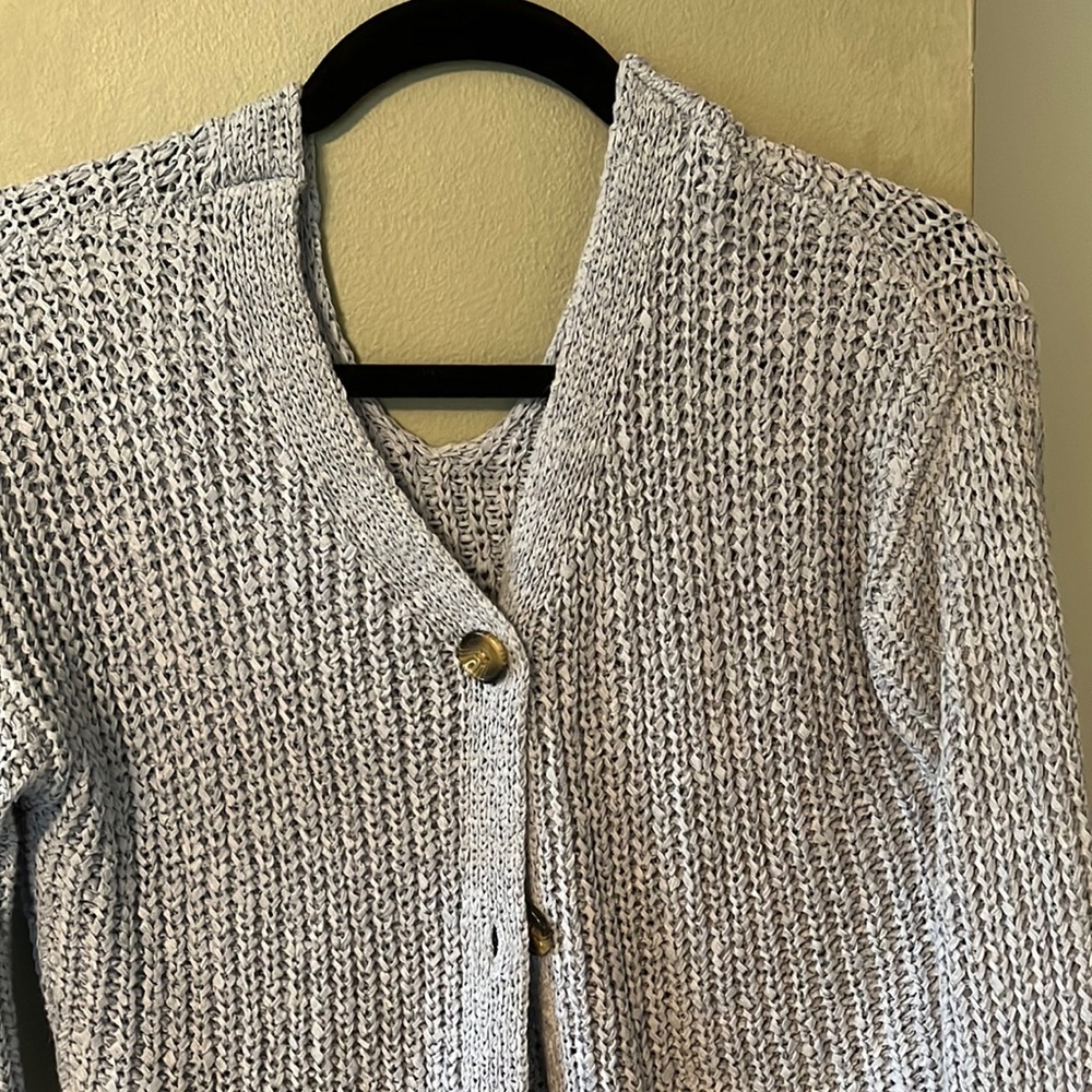 Moon & Madison knit button-up cardigan